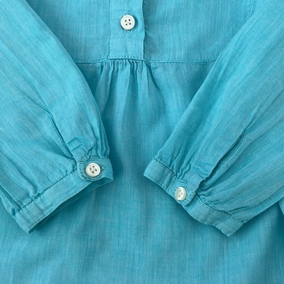 ☀️ JCREW Crewcuts “linen” like top 4-5 - Picture 5 of 6